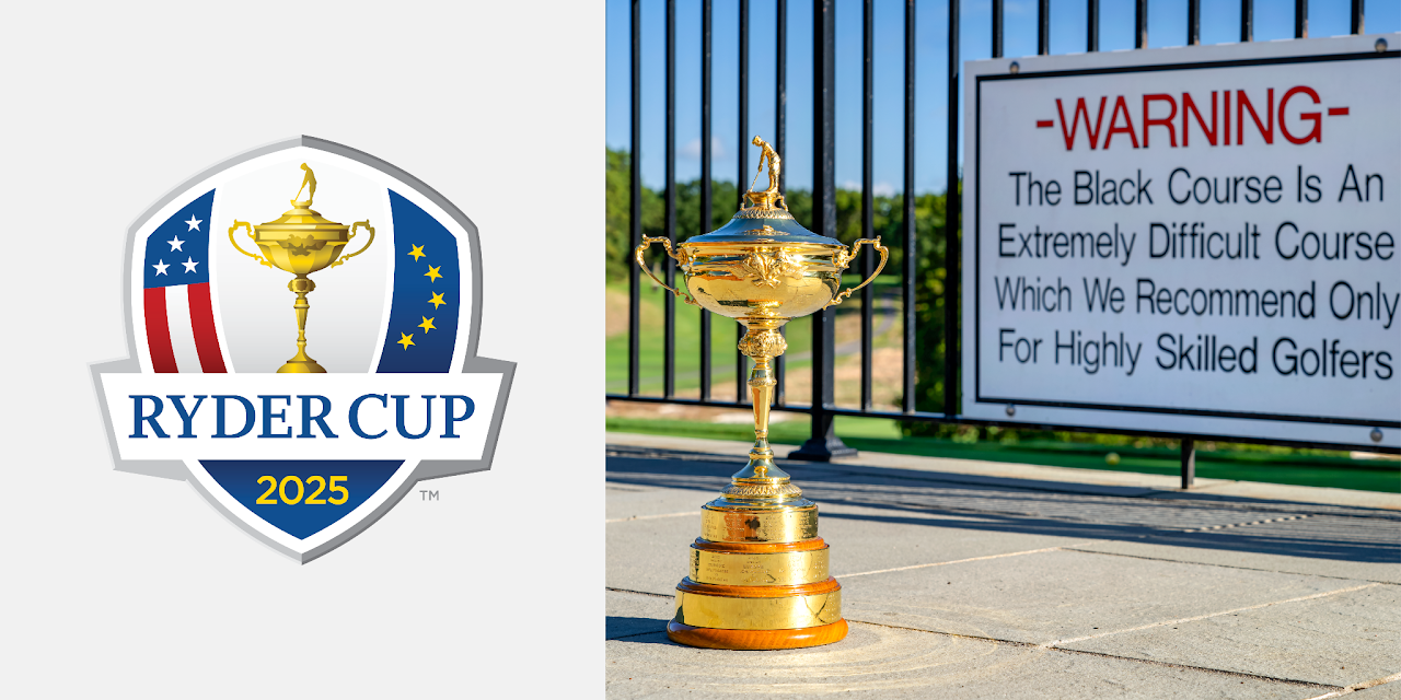 Ryder Cup 2025 promotional graphic — Elevation Golf Club